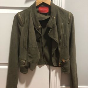 Green Cropped Jacket from Akira